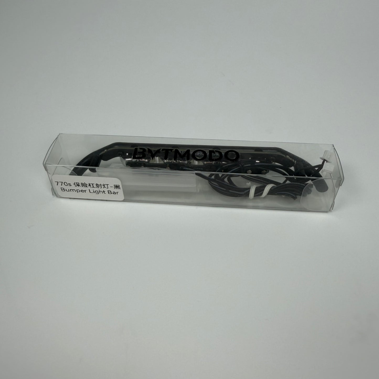 1/14 Scale LED Light Bar Set for Scania 770S Truck Bumper - Curved Spotlights with Wiring Harness