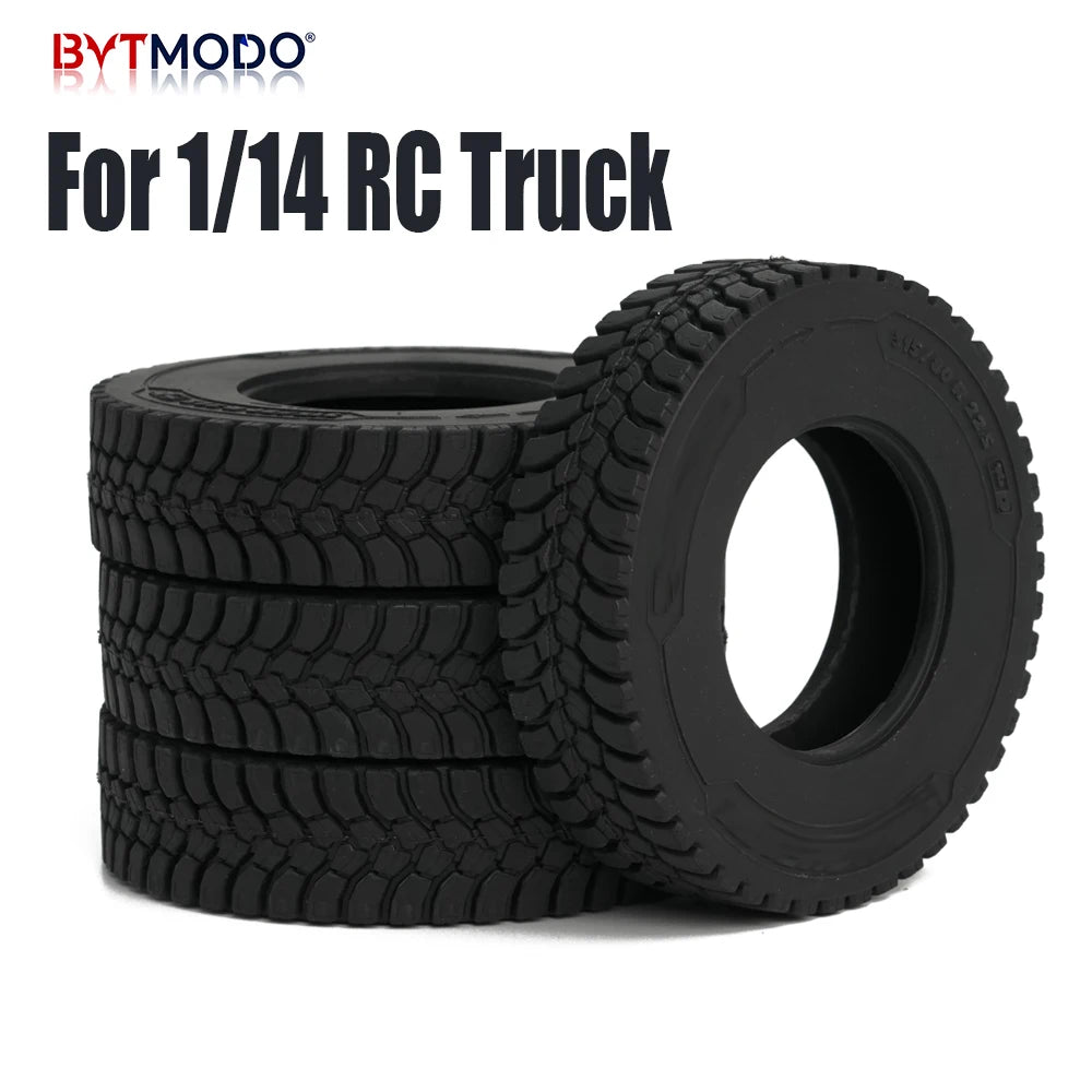20mm 28mm Off-Road Tire Tyre for 1/14 Tamiya RC Truck Dump Tractor Tippers SCANIA 770S 3363 IVECO VOLVO BENZ MAN TGX