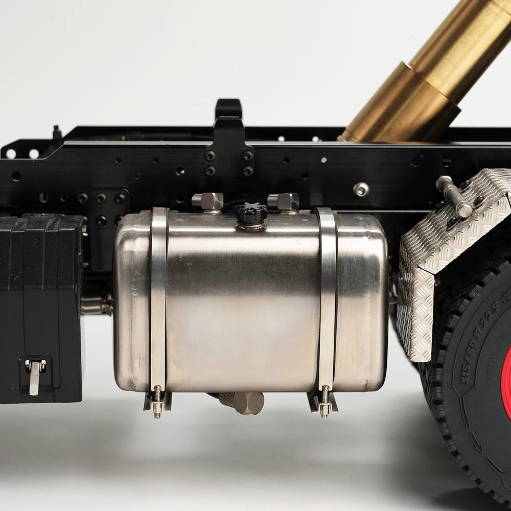 1/14 RC Hydraulic Tank Metal Oil Tank for Tamiya 1/14 Rc Tractor Truck Tipper Dumper SCANIA 770S IVECO VOLVO BENZ 3363 MAN TGX