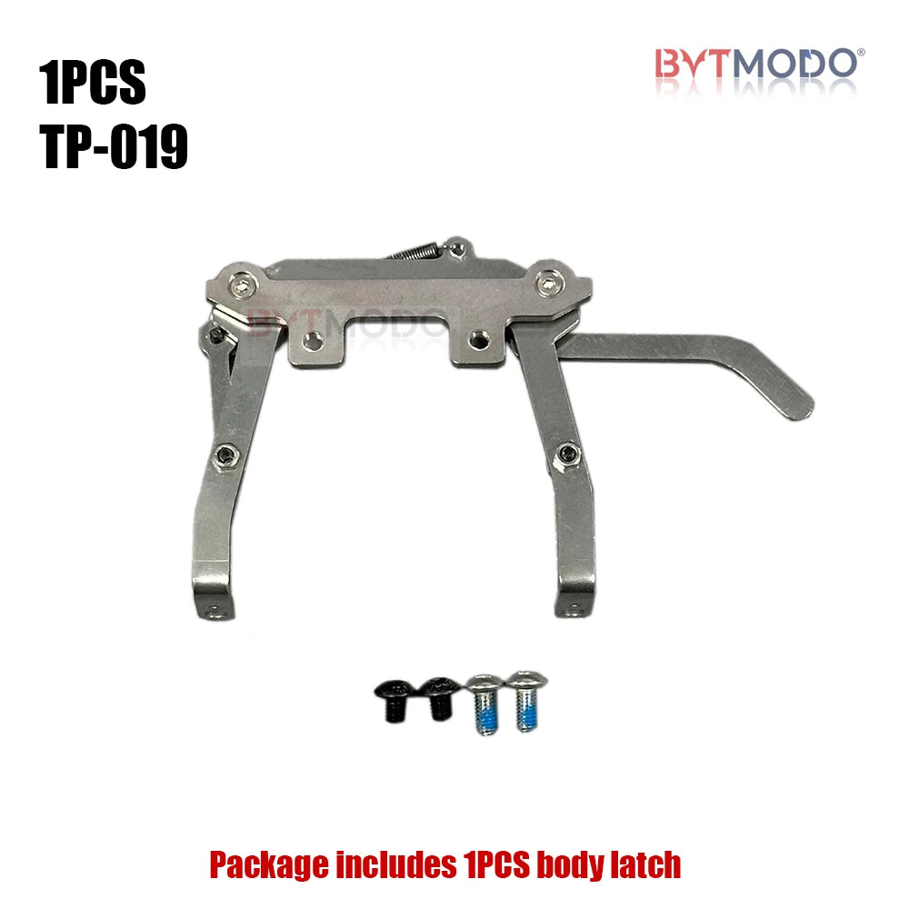 Metal Body Latch Universal Cab Shell Lock Upgrade Parts for 1/14 Tamiya RC Truck Crawler Dump Tractor Tipper Actros Scania DIY