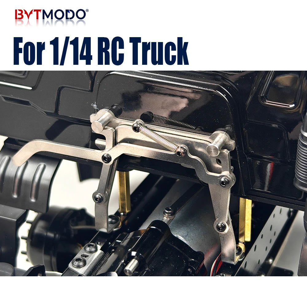 Metal Body Latch Universal Cab Shell Lock Upgrade Parts for 1/14 Tamiya RC Truck Crawler Dump Tractor Tipper Actros Scania DIY