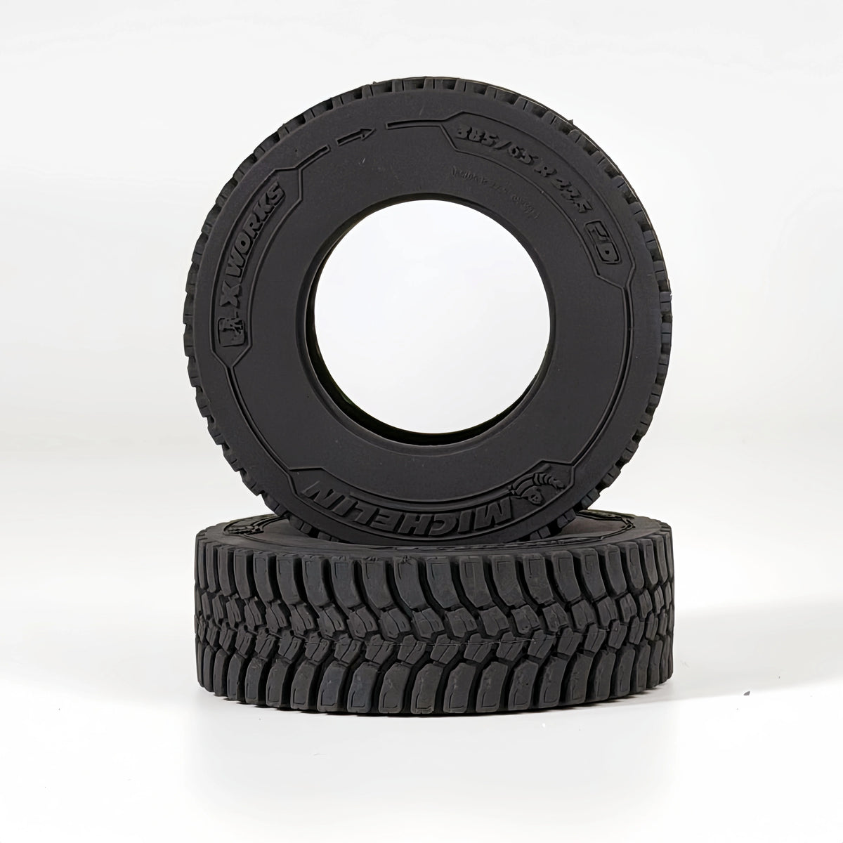 2Pcs 20mm/28mm Rubber Tires for 1/14 Tamiya RC Truck Tipper SCANIA 770S VOLVO BENZ MAN TGX Car Wheel Hub Accessories
