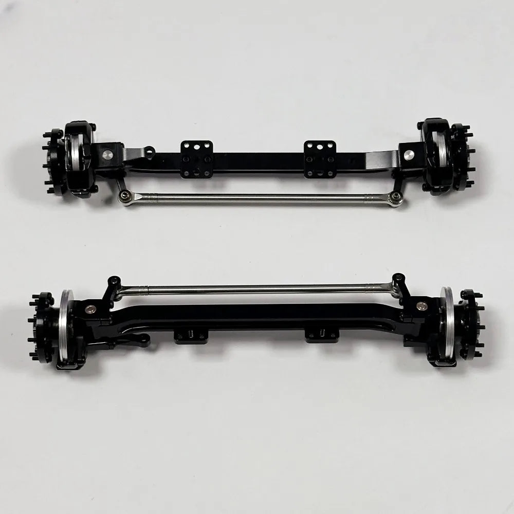 1/14 Front Axle Non-drive Axles All Metal for 1/14 Tamiya RC Truck SCANIA 770S VOLVO 750 ACTROS 3363 MAN TGX Car Parts