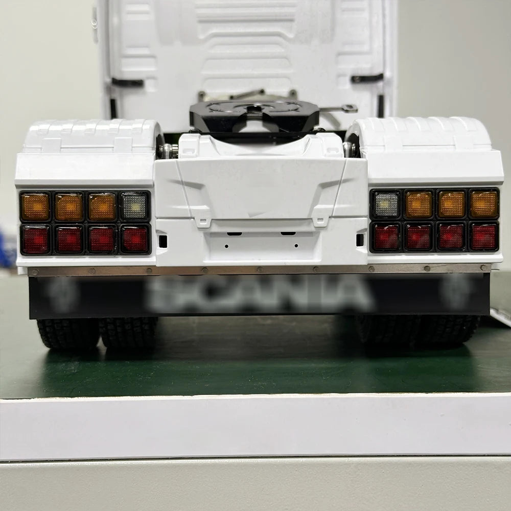 RC Rear Tail Light LED Euro Truck Lamp Assembly for 1/14 SCANIA 770S RC Truck Tamiya Hino VOLVO 750 ACTROS 3363 MAN TGX