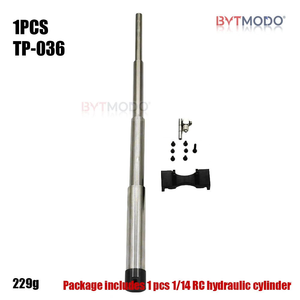 Rc Hydraulic System Oil Tank Pump Cylinder Brushless ESC Motor Parts for Tamiya 1/14 Rc Truck Tractor Car Tipper Dumper SCANIA