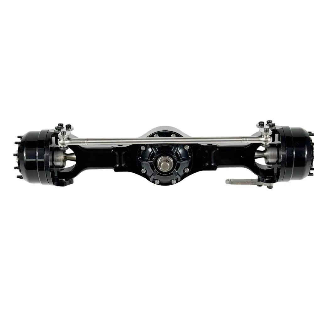1/14 Front Axle All Metal Integrated Through Axles for 1/14 Tamiya RC Truck SCANIA 770S VOLVO 750 ACTROS 3363 MAN TGX