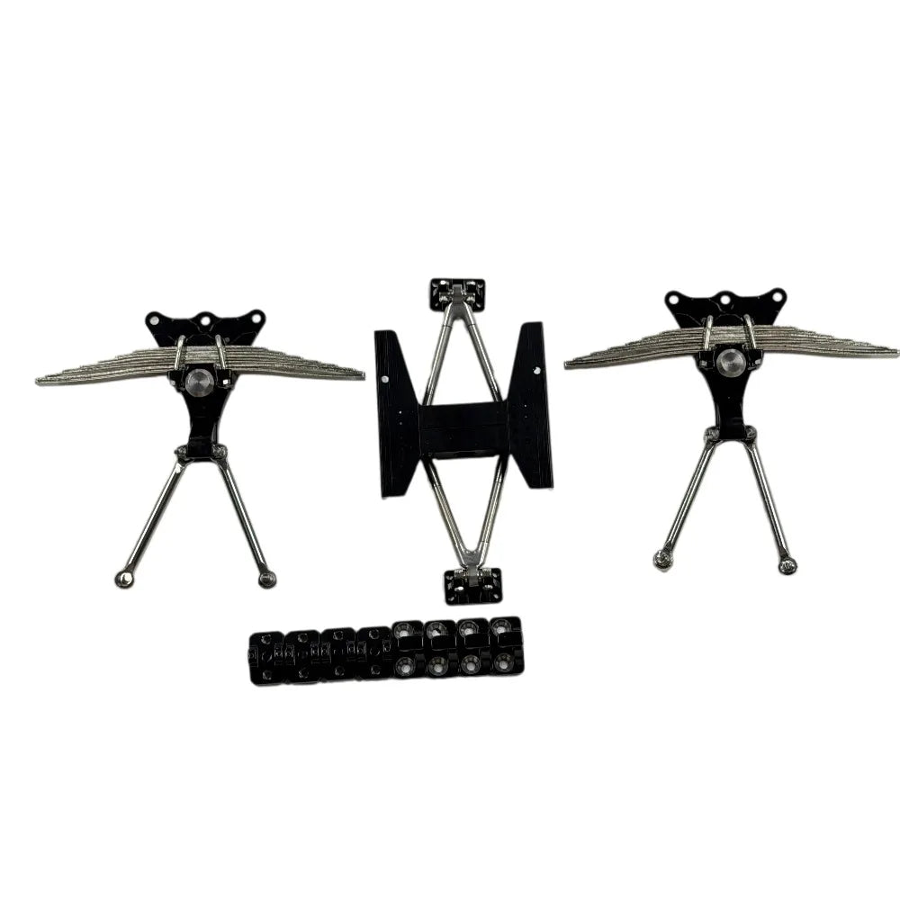 Rear Suspension Assembly Leaf Spring for 1/14 Tamiya RC Truck Car Portal Axle SCANIA 770S VOLVO 750 ACTROS 3363 MAN TGX