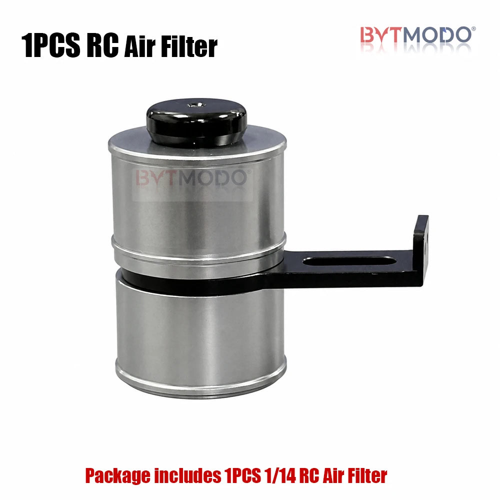 Air Filter Metal Simulation Air Cleaner for 1/14 IVECO RC Truck Tamiya SCANIA 770S Tractor VOLVO 750 ACTROS 3363 MAN TGX