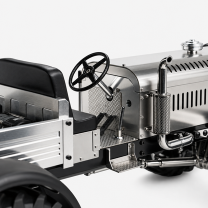 1/10 RC Tractor MD009 – 4x4 Metal Chassis, Winch, Diff Lock & Lights