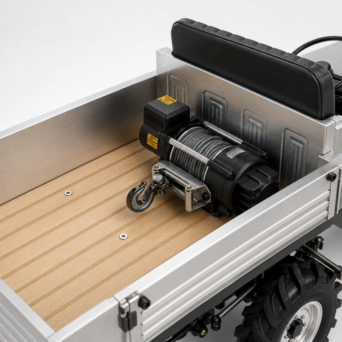 1/10 RC Tractor MD009 – 4x4 Metal Chassis, Winch, Diff Lock & Lights