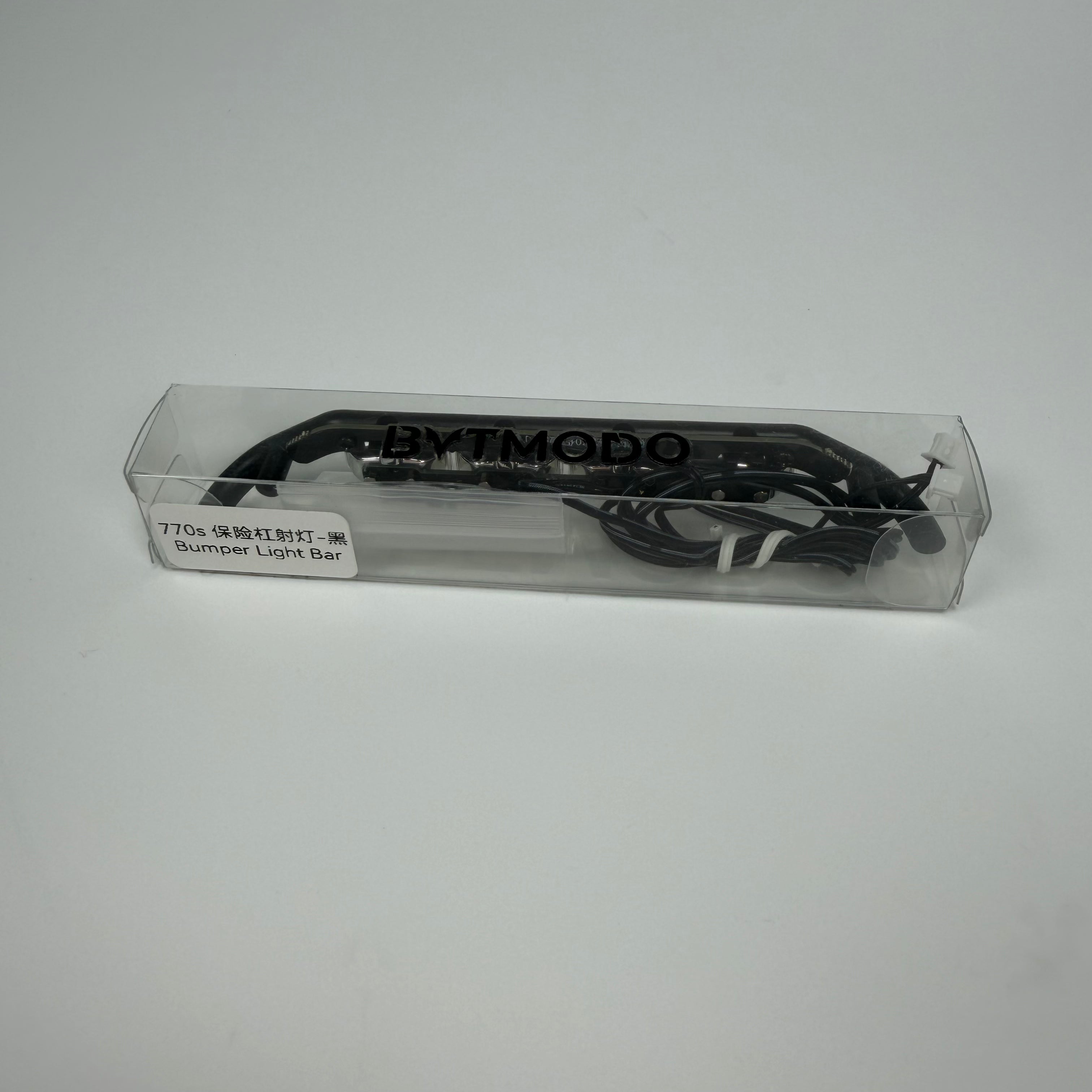 1/14 Scale LED Light Bar Set for Scania 770S Truck Bumper - Curved Spotlights with Wiring Harness
