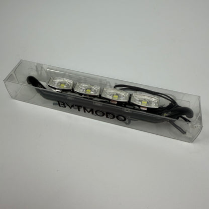 1/14 Scale LED Light Bar Set for Scania 770S Truck Bumper - Curved Spotlights with Wiring Harness