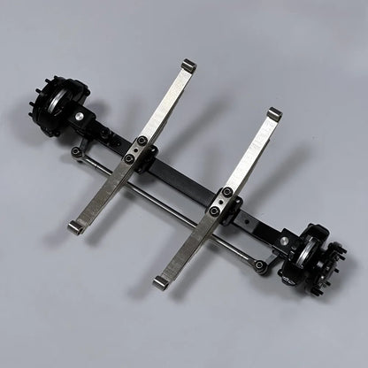 All Metal Front Axle with Leaf Spring for 1/14 Tamiya RC Truck SCANIA 770S VOLVO 750 ACTROS 3363 MAN TGX Car Parts