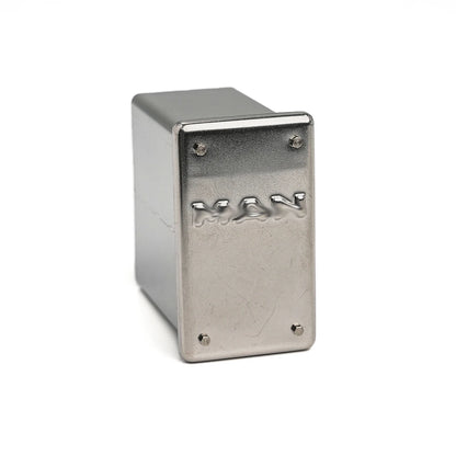 RC Exhaust Tank RC Truck Muffler Box Canister Stainless Steel Bracket for Tamiya MAN TGX 1/14 Rc Tractor Truck Tipper Dumper