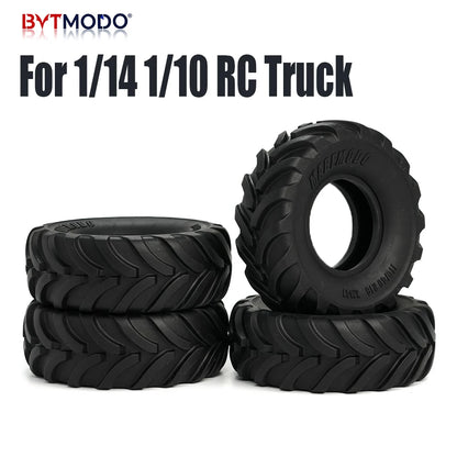 1.9 Inch Tires Crawler Tire 110mm Tyre for 1/14 1/10 Tamiya SCX10 TRX4 RC Truck Dump Tractor Crawler Climbing Off-Road