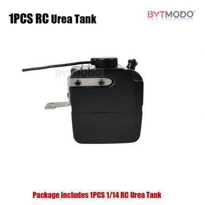 Urea Tank DEF AdBlue Tank Black ABS for 1/14 IVECO RC Truck Tamiya SCANIA 770S Tractor VOLVO 750 ACTROS 3363 MAN TGX