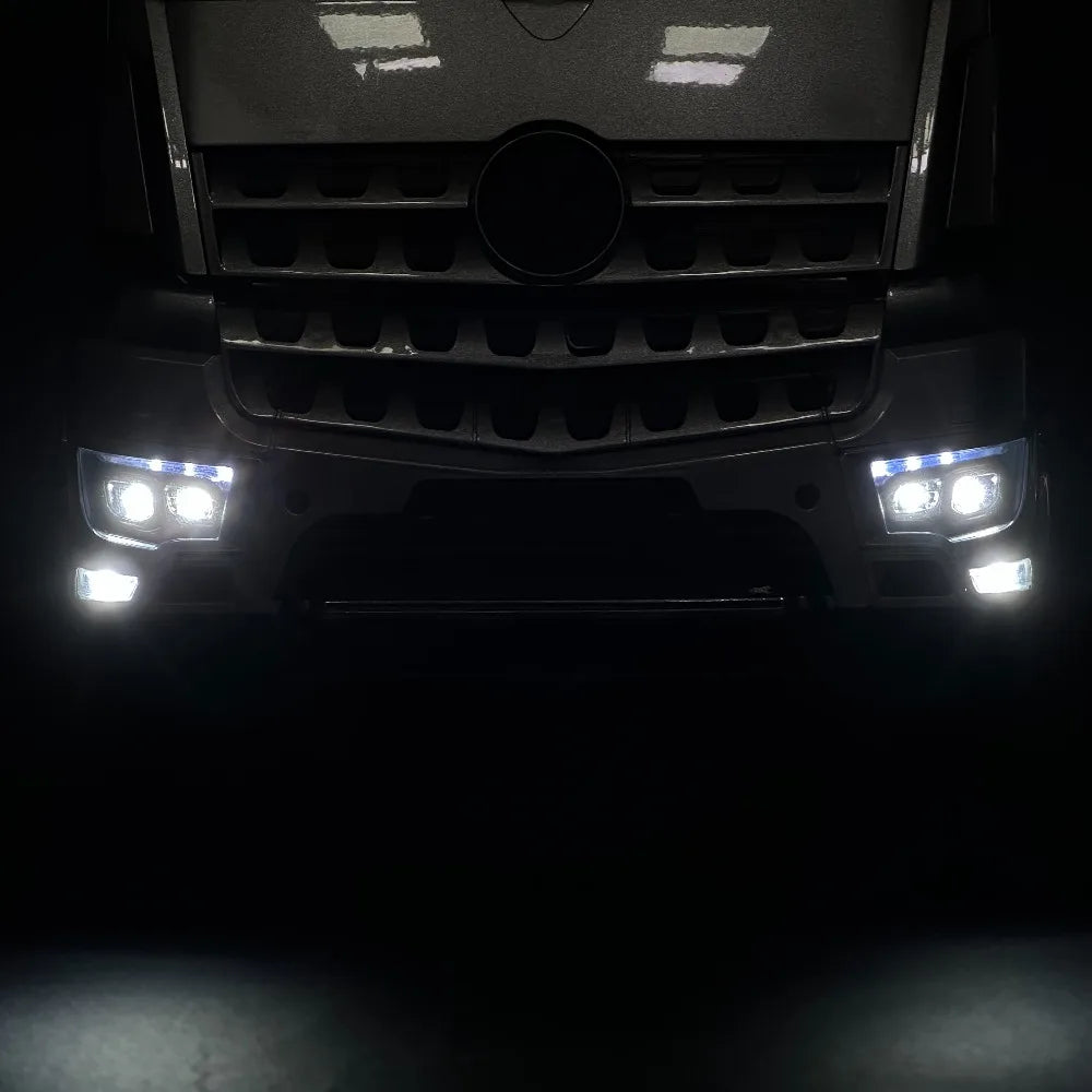 Headlight Taillight LED Light Kit Sequential Turn Signal Lamp for 1/14 Tamiya RC Truck Mercedes-Benz ACTROS 3363 Tractor Dump