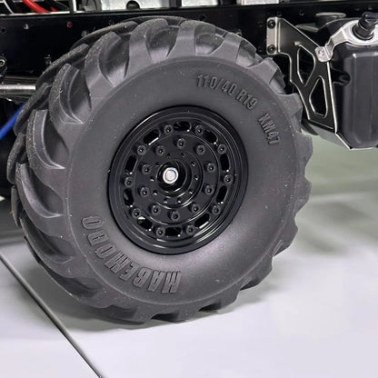 1.9inch 2PCS All Metal Wheels Hub Rim Counterweight for 1/14 Tamiya RC Truck SCANIA 770S VOLVO 750 ACTROS 3363 MAN TGX