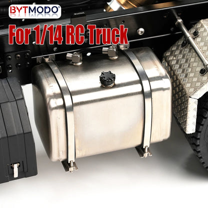 1/14 RC Hydraulic Tank Metal Oil Tank for Tamiya 1/14 Rc Tractor Truck Tipper Dumper SCANIA 770S IVECO VOLVO BENZ 3363 MAN TGX