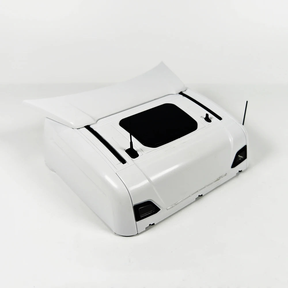 Cab Roof Kit Replacement LED Light Bar Body Parts for 1/14 RC Truck Tamiya Scania 770S 3363 RC Car Dump VOLVO ACTROS MAN
