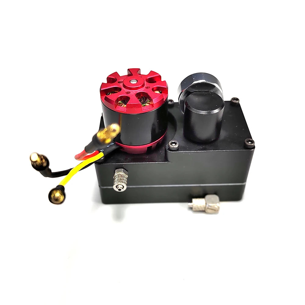 1/14 Hydraulic Pump Brushless Oil Pump Built-in Fuel Tank Adjustable for 1/14 RC R926 Excavator Digger Loader Dump Tamiya Truck