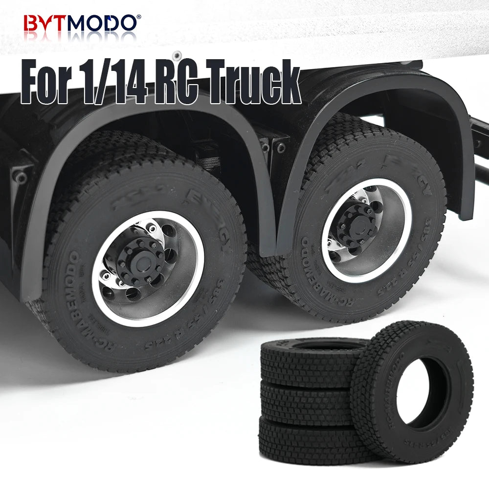 1/14 Truck Tire Off-Road Gravel Tyres 22mm 28mm for 1/14 Tamiya RC Truck Tipper Dump SCANIA 770S 3363 IVECO VOLVO BENZ MAN TGX