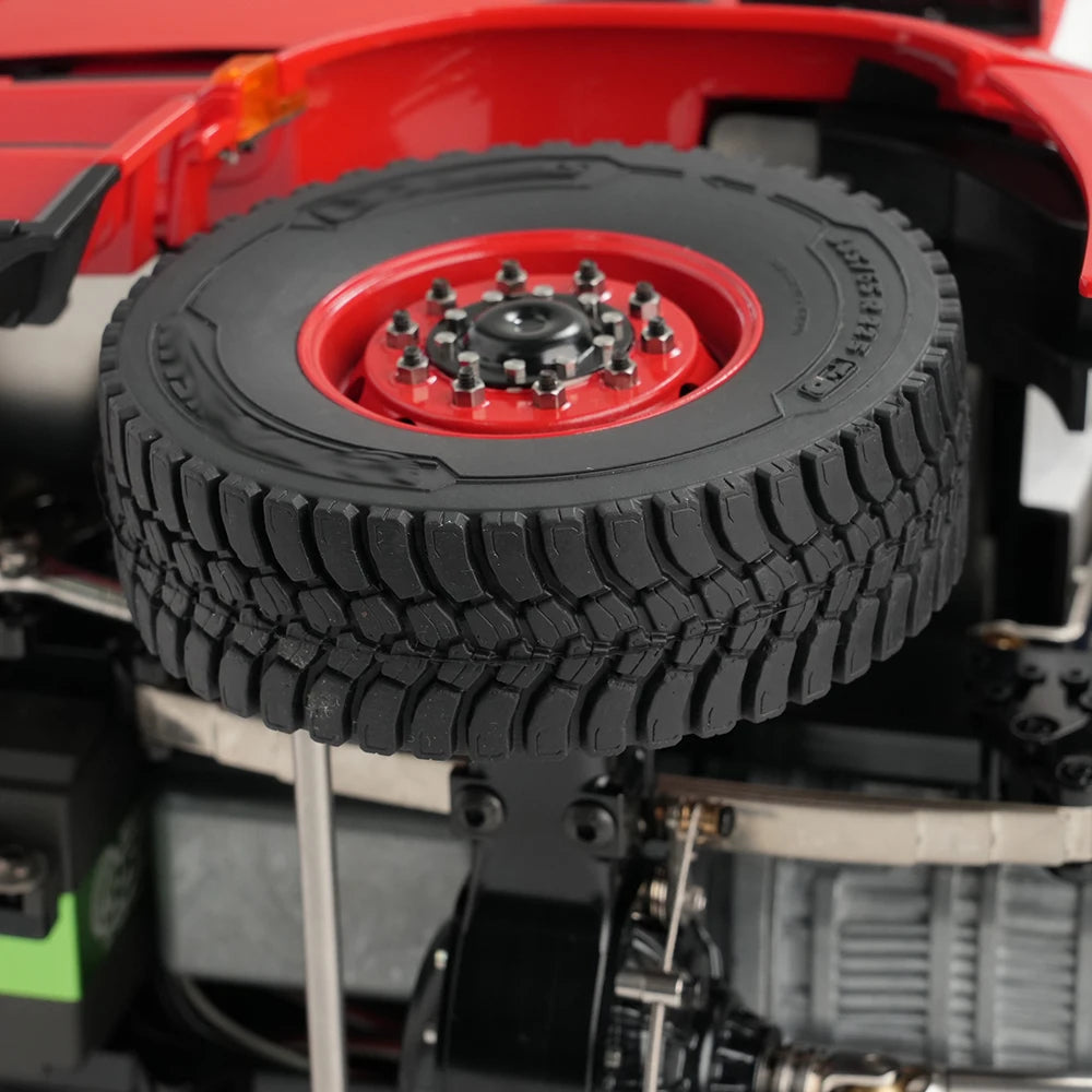 RC Truck Tires Off-Road Tire Tyre 20mm 28mm for 1/14 Tamiya RC Truck Dump Tractor Tippers SCANIA 3363 IVECO VOLVO BENZ MAN TGX