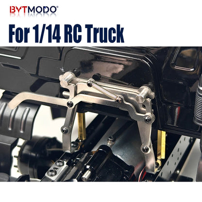 Metal Body Latch Universal Cab Shell Lock Upgrade Parts for 1/14 Tamiya RC Truck Crawler Dump Tractor Tipper Actros Scania DIY
