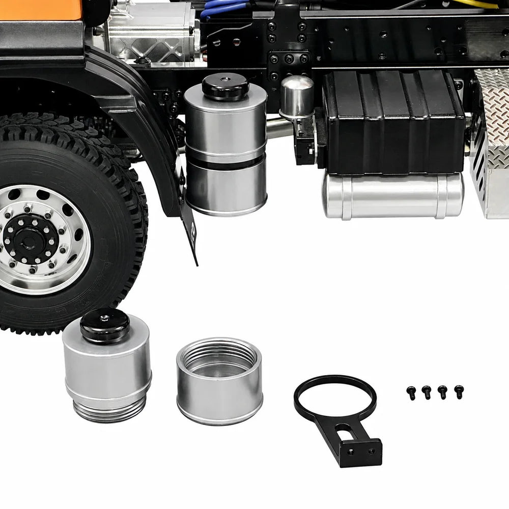 Air Filter Metal Simulation Air Cleaner for 1/14 IVECO RC Truck Tamiya SCANIA 770S Tractor VOLVO 750 ACTROS 3363 MAN TGX