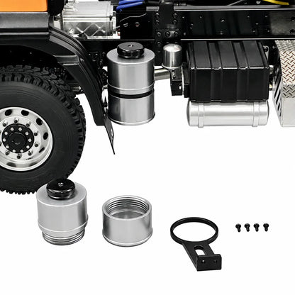 Air Filter Metal Simulation Air Cleaner for 1/14 IVECO RC Truck Tamiya SCANIA 770S Tractor VOLVO 750 ACTROS 3363 MAN TGX