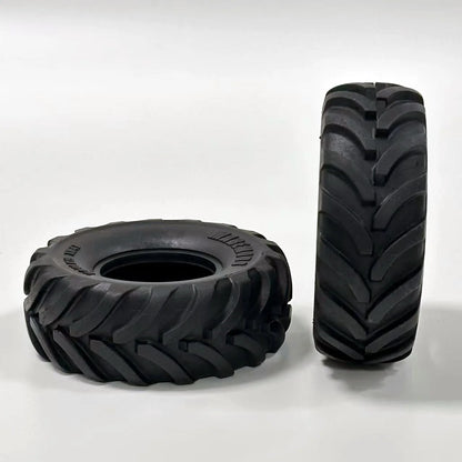 110mm 1PCS Rubber Tires for 1/14 Tamiya RC Truck Crawler Tipper SCANIA 770S VOLVO BENZ MAN TGX Car Wheel Hub