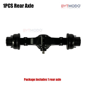1/14 Scale Metal Rear Axle Integrated Through Axles for 1/14 Tamiya RC Truck SCANIA 770S VOLVO 750 ACTROS 3363 MAN TGX