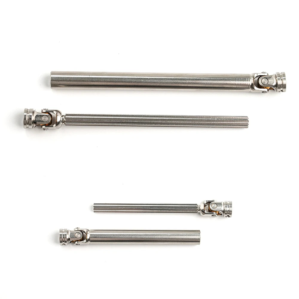 Stainless Steel Drive Shaft 5mm Universal Joint Driveshaft Cvd for 1/14 1/10 Tamiya RC Truck Dump Tractor Crawler SCX10 TRX4 DIY