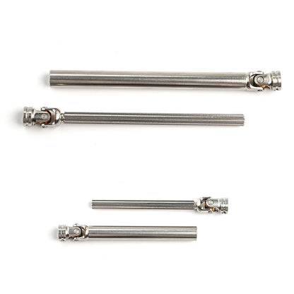 Stainless Steel Drive Shaft 5mm Universal Joint Driveshaft Cvd for 1/14 1/10 Tamiya RC Truck Dump Tractor Crawler SCX10 TRX4 DIY