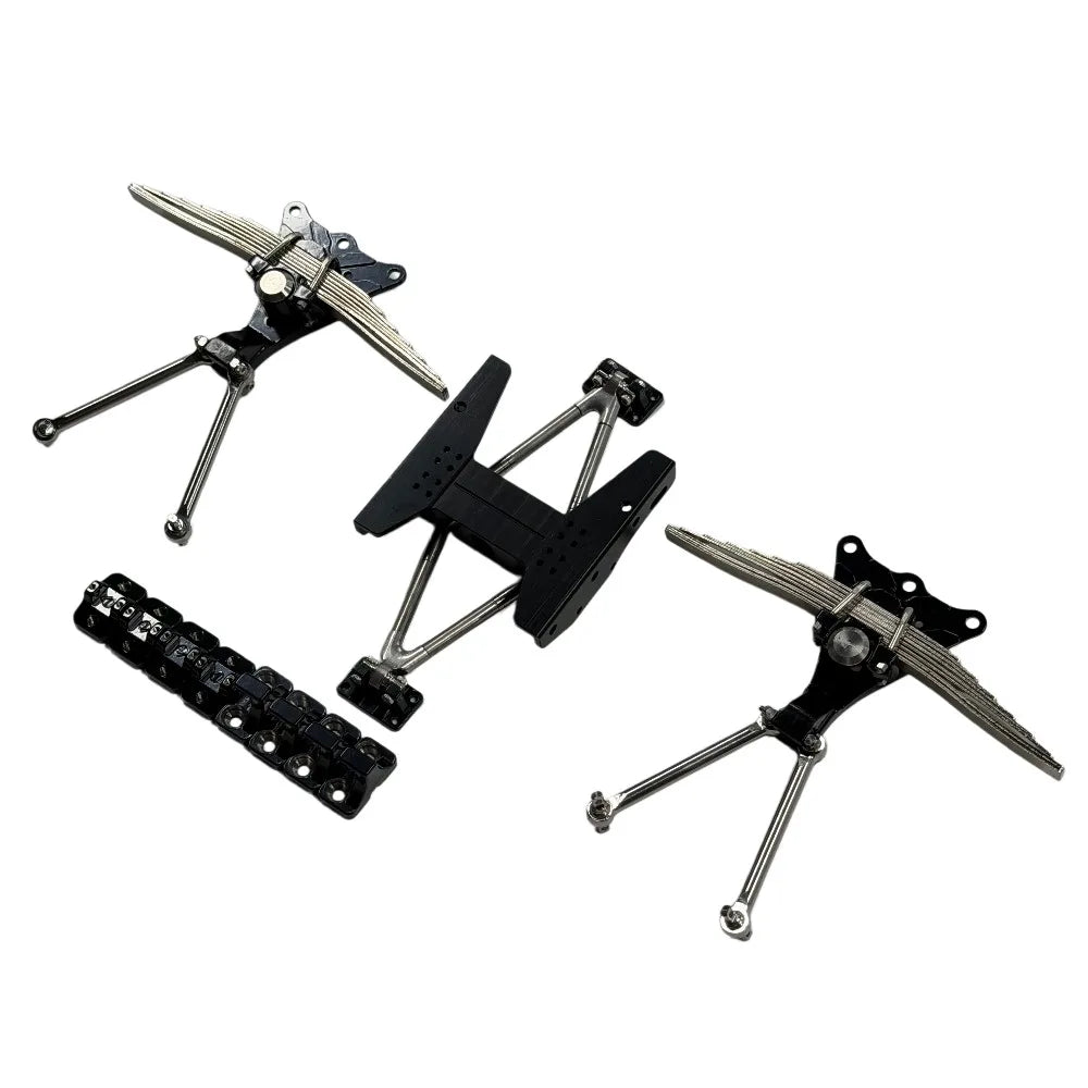 Rear Suspension Assembly Leaf Spring for 1/14 Tamiya RC Truck Car Dump TM Axle SCANIA 770S VOLVO 750 ACTROS 3363 MAN TGX