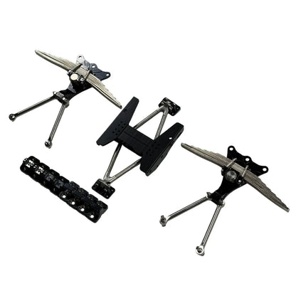 Rear Suspension Assembly Leaf Spring for 1/14 Tamiya RC Truck Car Dump TM Axle SCANIA 770S VOLVO 750 ACTROS 3363 MAN TGX