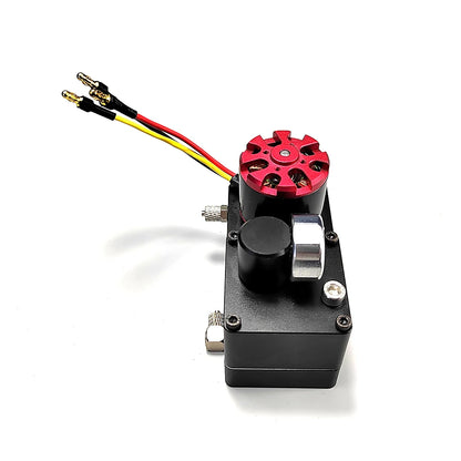 1/14 Hydraulic Pump Brushless Oil Pump Built-in Fuel Tank Adjustable for 1/14 RC R926 Excavator Digger Loader Dump Tamiya Truck