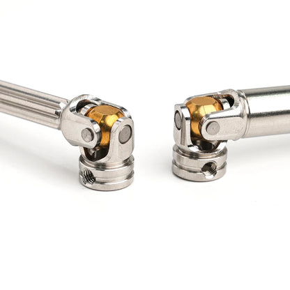 1/14 Rc Drive Shaf Stainless Steel Driveshaft Metal Cvd Truck Accessories for 1/14 Tamiya RC Truck Dump Tractor Crawler Climbing
