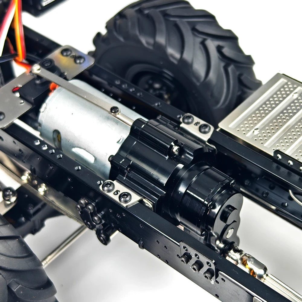 Gearbox 540 Brushed Motor 5mm Shaft Transfer Transmission for 1/14 Tamiya RC Truck Crawler Dump Tractor Tipper Actros Scania DIY