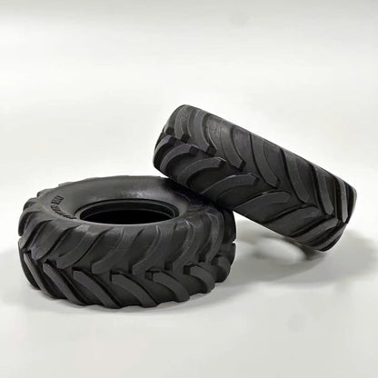 110mm 1PCS Rubber Tires for 1/14 Tamiya RC Truck Crawler Tipper SCANIA 770S VOLVO BENZ MAN TGX Car Wheel Hub