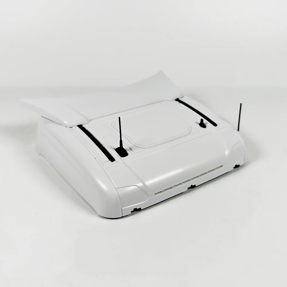 Cab Roof Kit Replacement LED Light Bar Body Parts for 1/14 RC Truck Tamiya Scania 770S 3363 RC Car Dump VOLVO ACTROS MAN