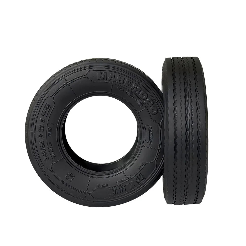 22mm/28mm 2PCS Rubber Tires Wave Shaped for 1/14 Tamiya RC Truck Tipper SCANIA 770S VOLVO BENZ MAN TGX Car Wheel Hub
