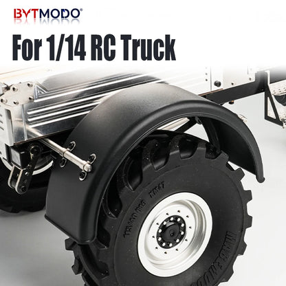 RC Truck Wheel Fender Mud Flaps Wheel Arch Mudguard Splash Guard for Tamiya 1/14 Rc Tractor Truck Tipper Dumper Dump DIY Parts