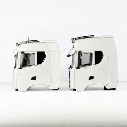Cab Roof Kit Replacement LED Light Bar Body Parts for 1/14 RC Truck Tamiya Scania 770S 3363 RC Car Dump VOLVO ACTROS MAN