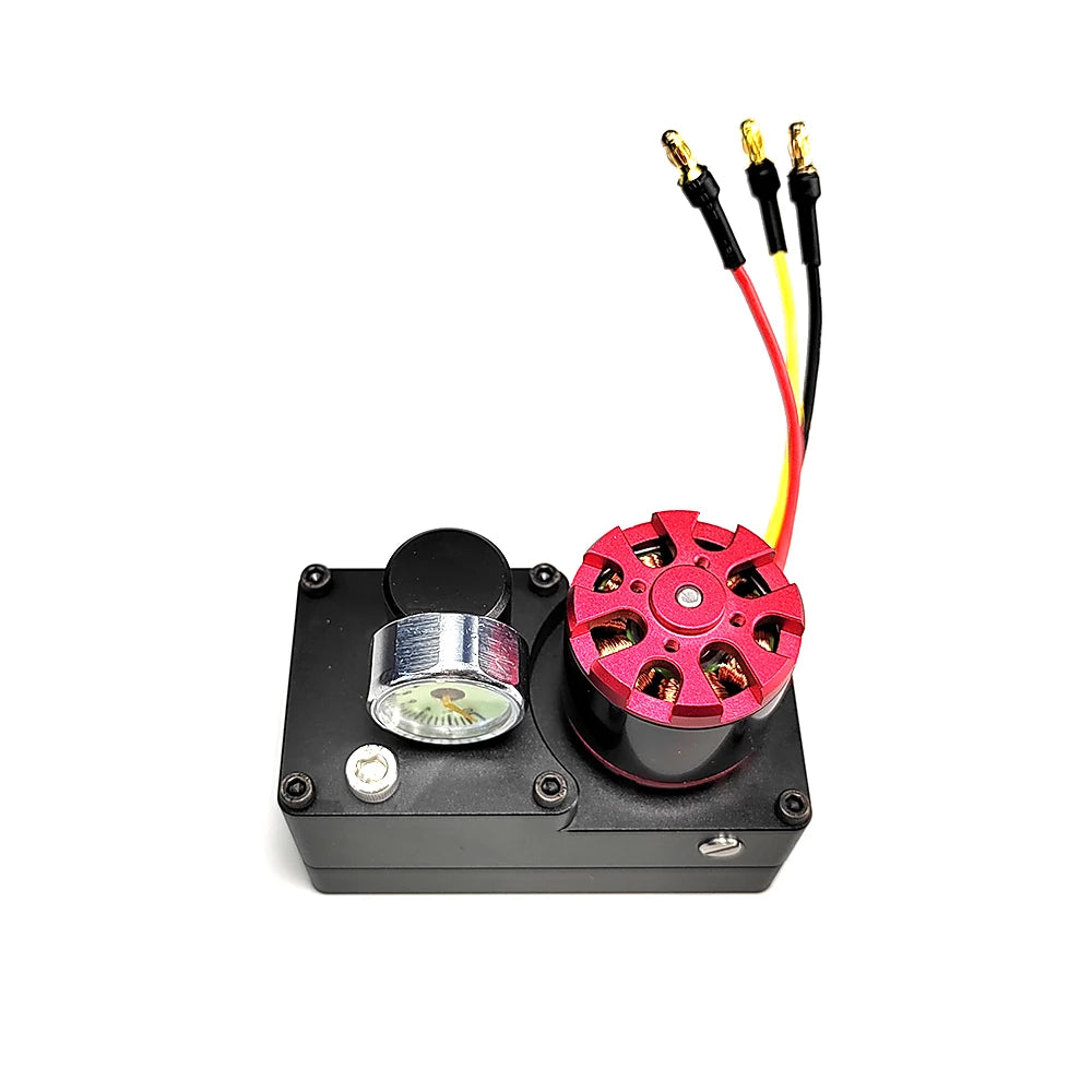 1/14 Hydraulic Pump Brushless Oil Pump Built-in Fuel Tank Adjustable for 1/14 RC R926 Excavator Digger Loader Dump Tamiya Truck