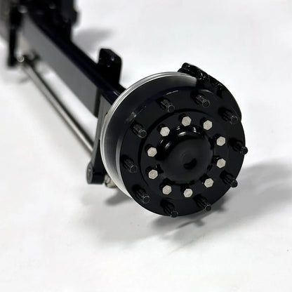 1/14 Front Axle Non-drive Axles All Metal for 1/14 Tamiya RC Truck SCANIA 770S VOLVO 750 ACTROS 3363 MAN TGX Car Parts