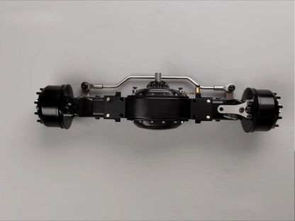 6x6 Front Axle Diff Lock 6WD CNC Aluminum Alloy for 1/14 Tamiya RC Truck Crawler SCANIA 770S VOLVO 750 ACTROS 3363 MAN