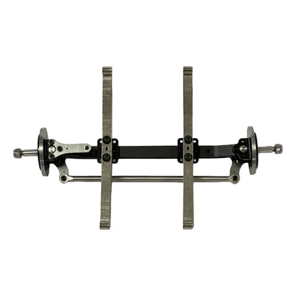 1/14 Front Axle with Leaf Spring All Metal for 1/14 Tamiya RC Truck SCANIA 770S VOLVO 750 ACTROS 3363 MAN TGX Car Parts