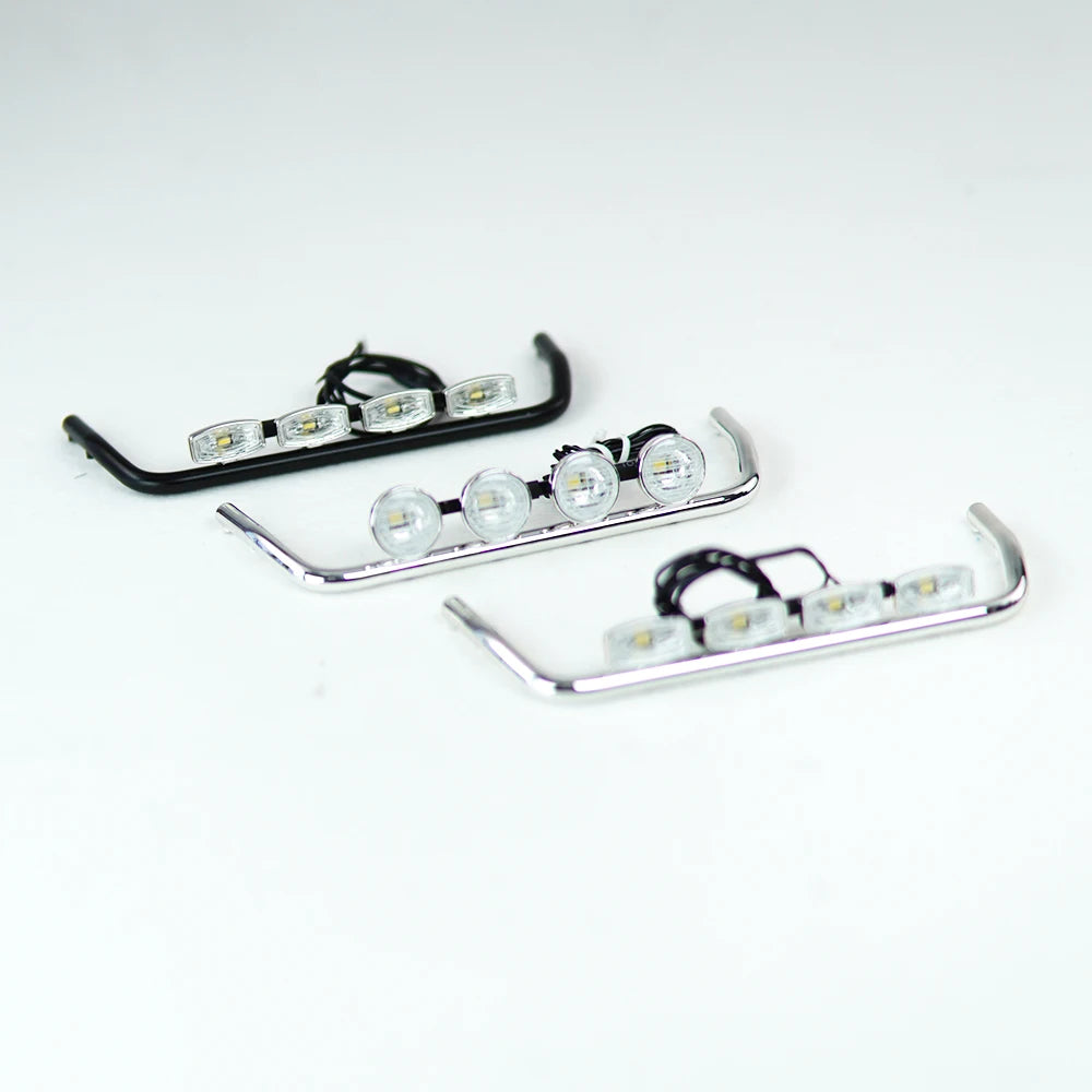 LED Roof Light Bar Spotlights Cab Top Lights for 1/14 RC Truck Mercedes-Benz ACTROS 3363 Car Tractor Dump Tamiya VOLVO MAN DIY