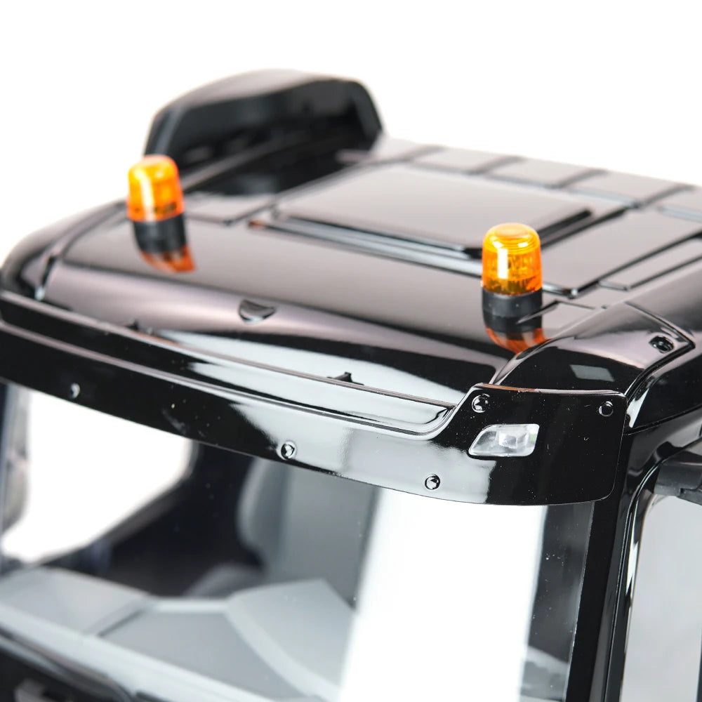 2pcs Rotating Lights 360 Degree Beacon Light LED Warning Lamp for 1/14 Tamiya RC Truck Crawler Dump Tractor Tipper Actros Scania